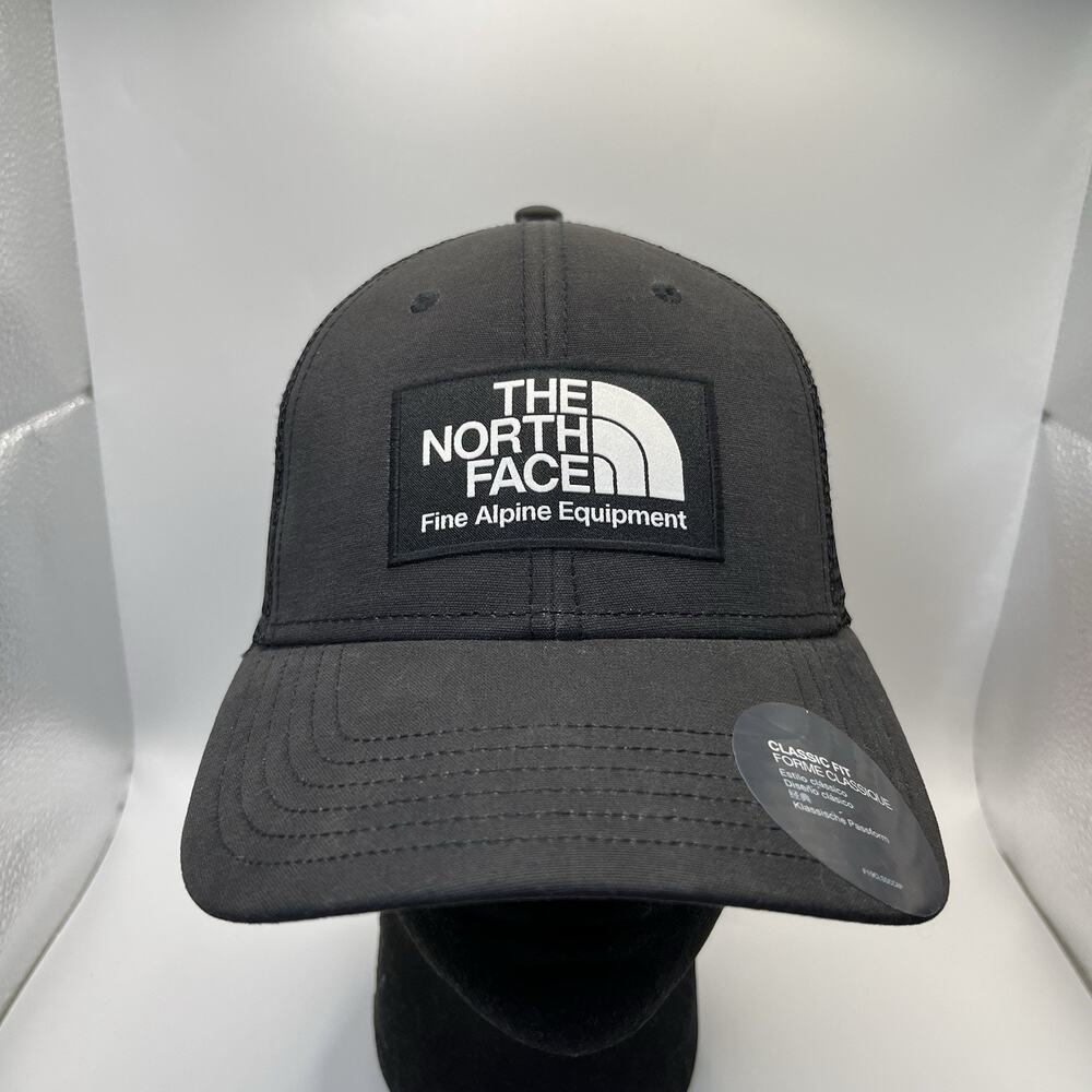 The North Face Mudder Trucker Hat TNFB/ASPHG Snapback NF00CGW2M3U One Size NWT